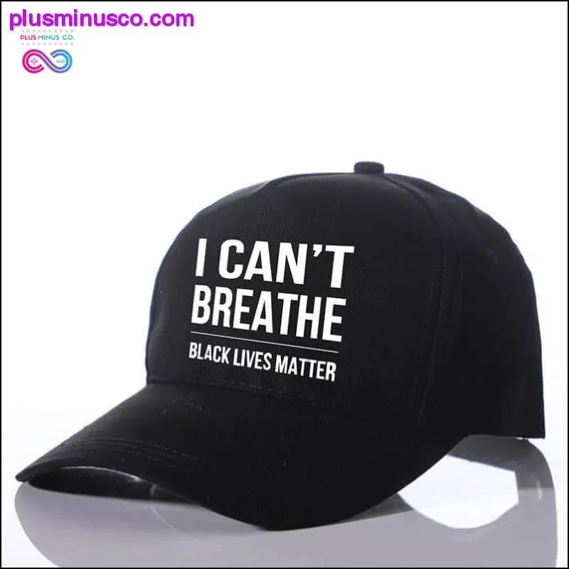I can't Breathe Summer Hat Adjustable Sports Hats Baseball