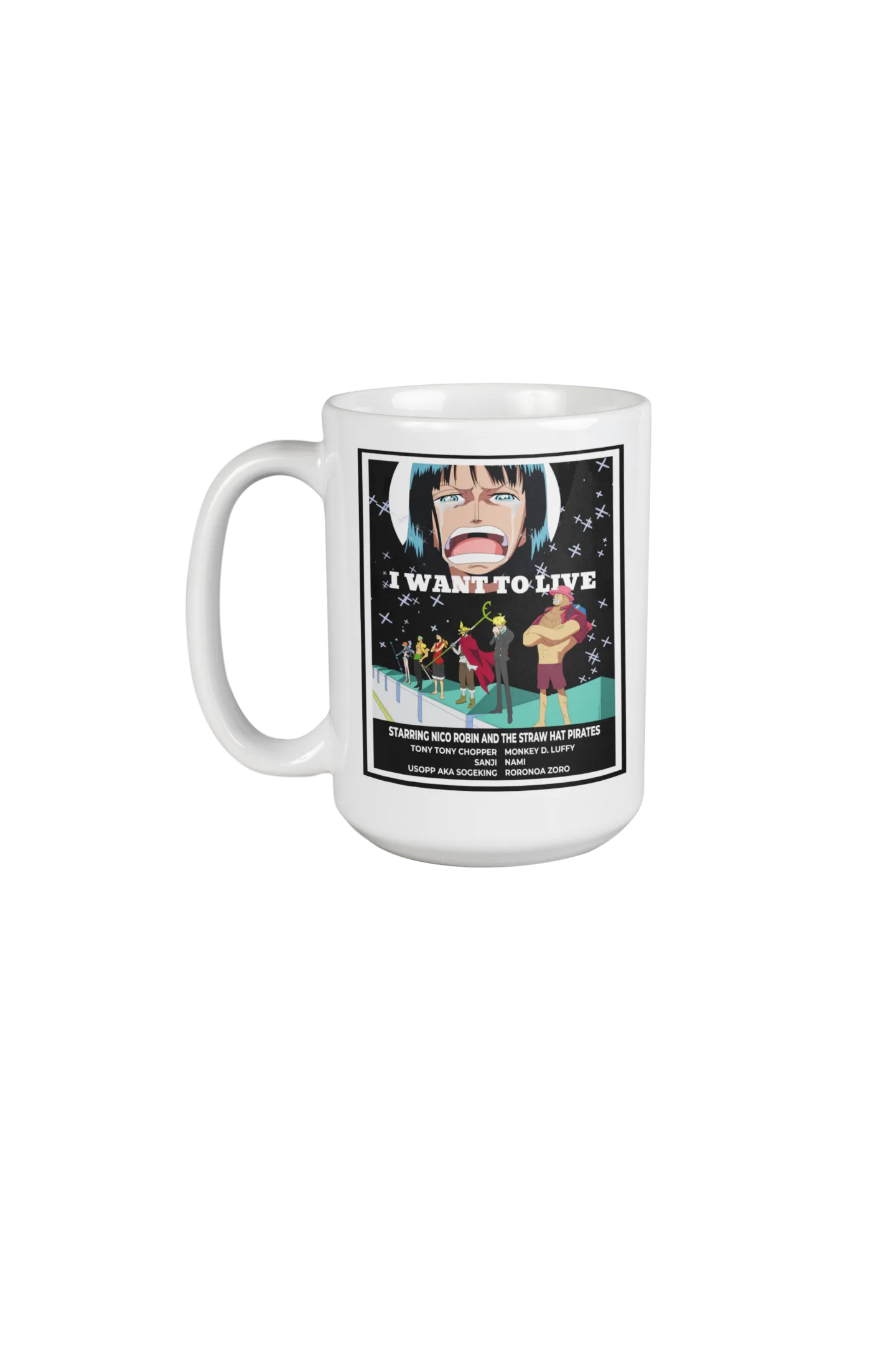 I Want To Live Mug