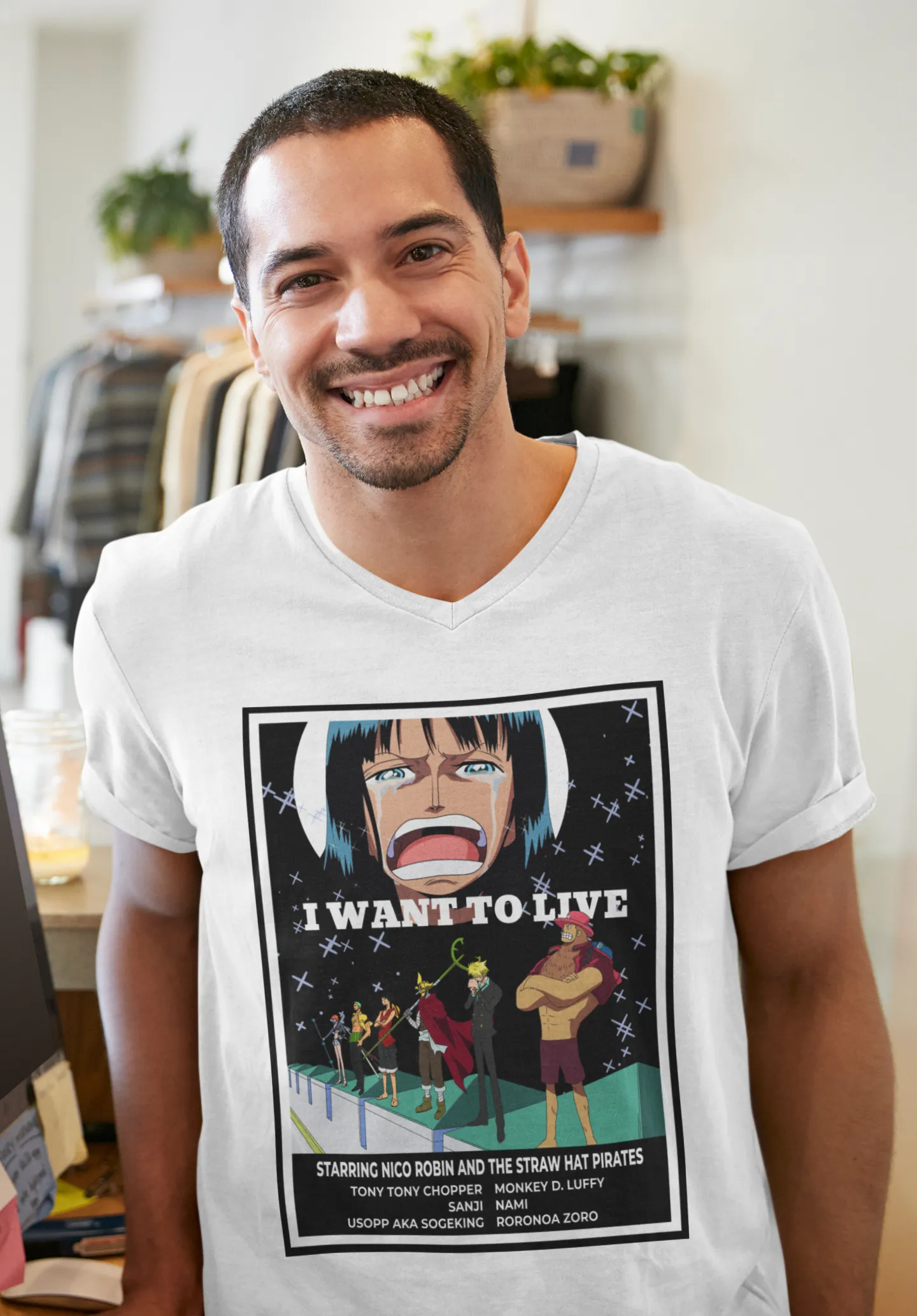 I Want To Live V-Neck