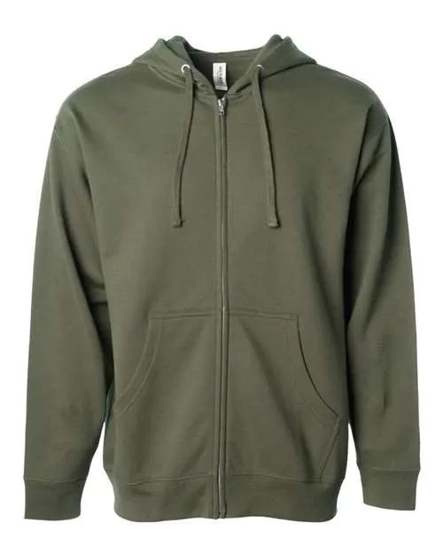 Icon Unisex Lightweight Loopback Terry Crewneck Sweatshirt