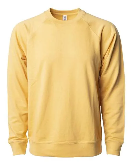 Icon Unisex Lightweight Loopback Terry Crewneck Sweatshirt
