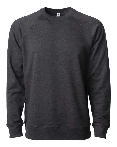 Icon Unisex Lightweight Loopback Terry Crewneck Sweatshirt