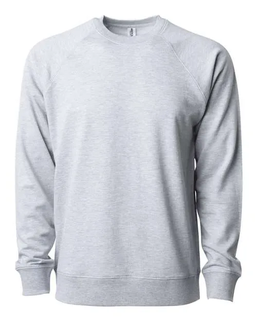 Icon Unisex Lightweight Loopback Terry Crewneck Sweatshirt