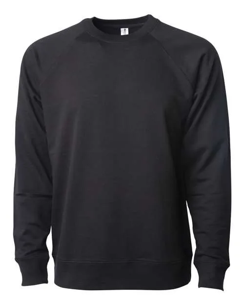 Icon Unisex Lightweight Loopback Terry Crewneck Sweatshirt