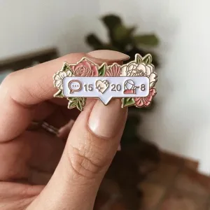 InstaFam Enamel Pin