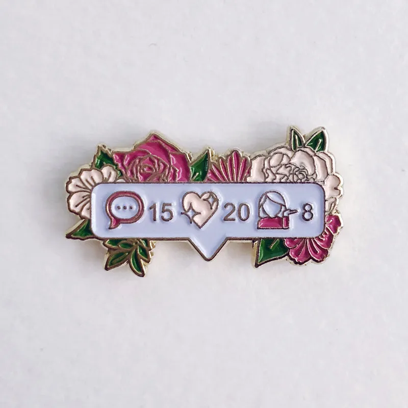 InstaFam Enamel Pin