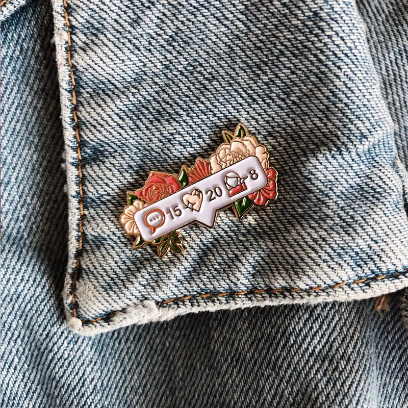 InstaFam Enamel Pin