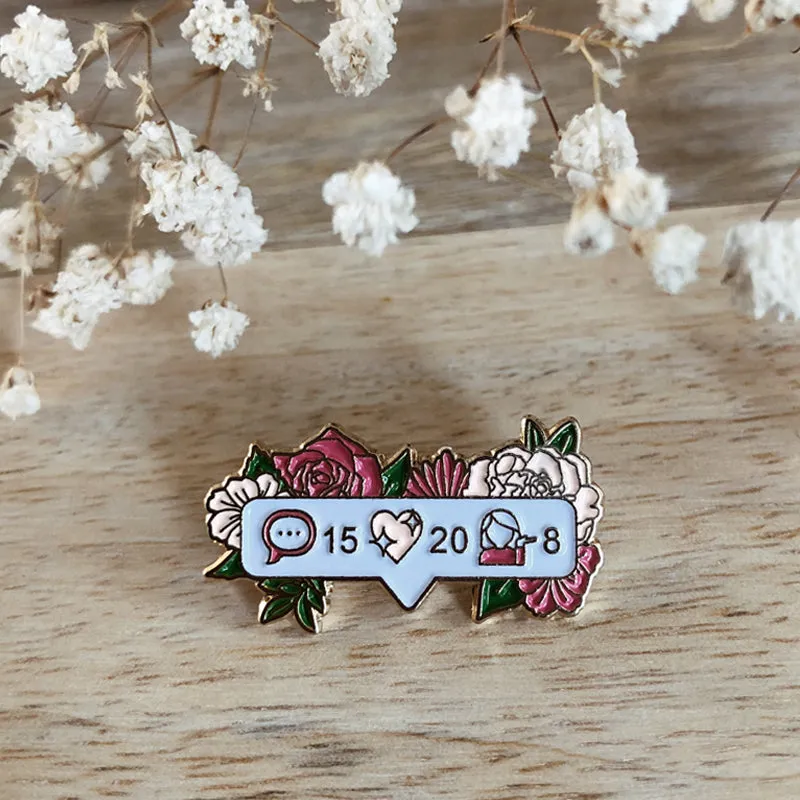 InstaFam Enamel Pin