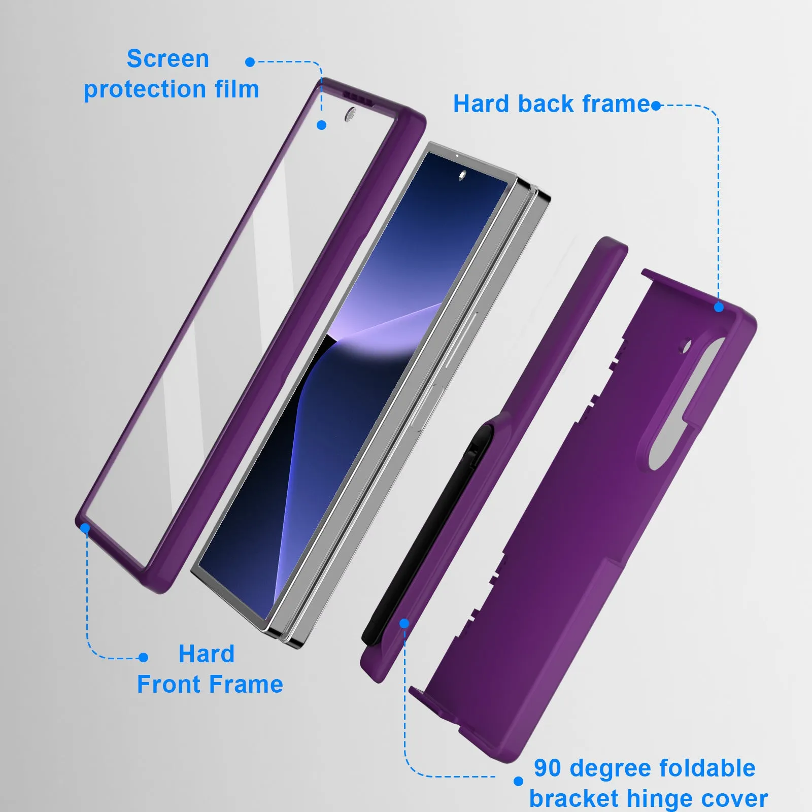 INSTOCK-Suitable for Samsung Galaxy Fold 6 folding mobile phone