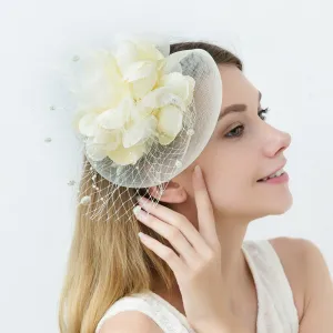 Ivory Fascinators Occasion Wedding Hats Tea Party Hat