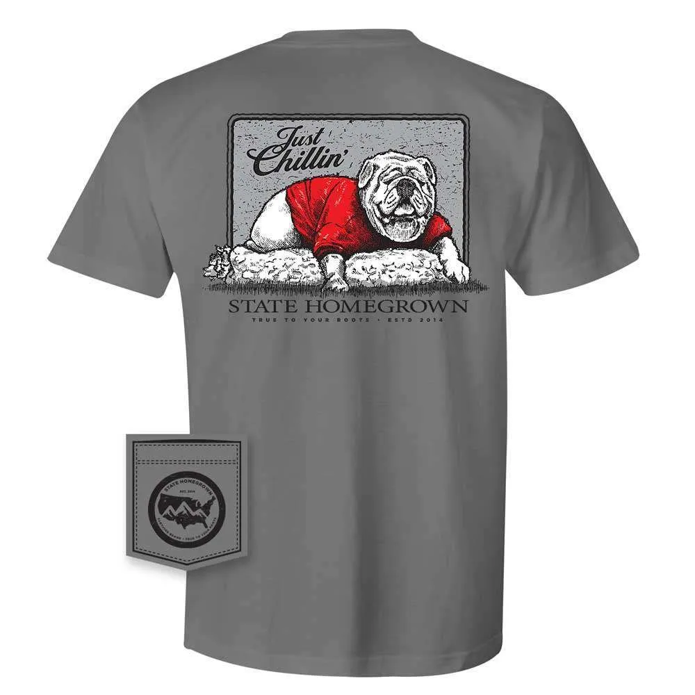 Just Chillin Pocket Tee - Comfort Color