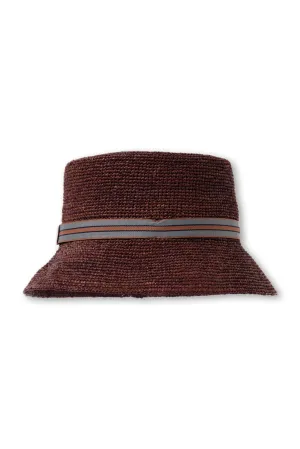 Karmen Straw Hat Red Brick