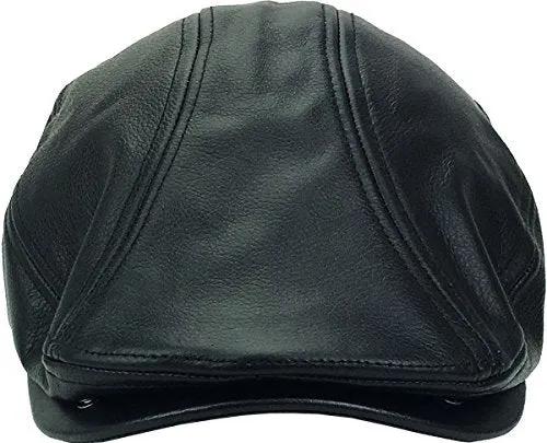 KBETHOS LEATHER-ASCOT BLK L/XL