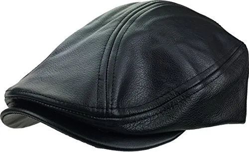 KBETHOS LEATHER-ASCOT BLK L/XL