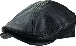 KBETHOS LEATHER-ASCOT BLK L/XL