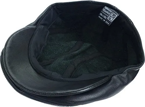 KBETHOS LEATHER-ASCOT BLK L/XL