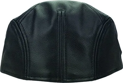 KBETHOS LEATHER-ASCOT BLK L/XL