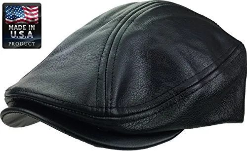 KBETHOS LEATHER-ASCOT BLK L/XL