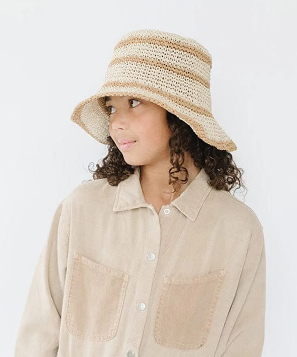 Kids Sal Crochet Bucket Hat