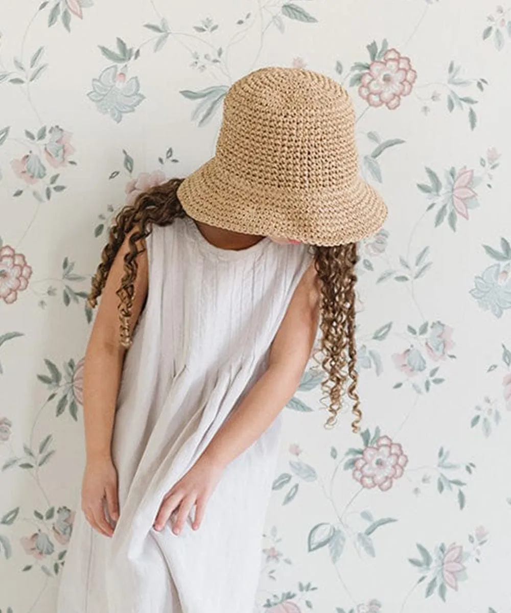 Kids Sal Crochet Bucket Hat