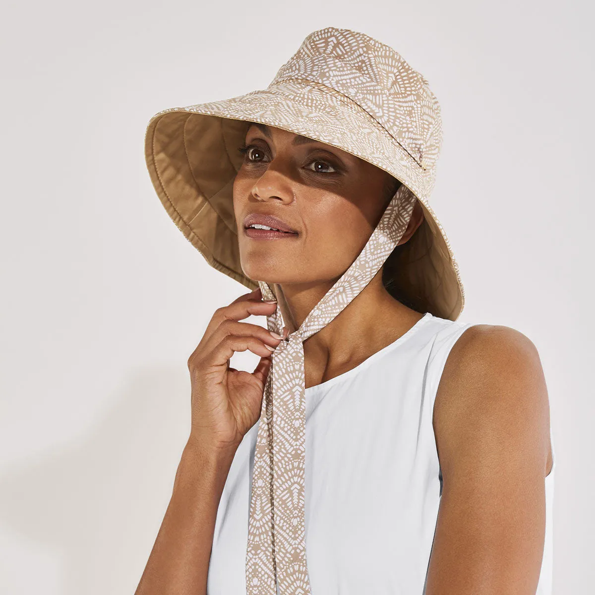 Kristen Sateen Bucket Hat