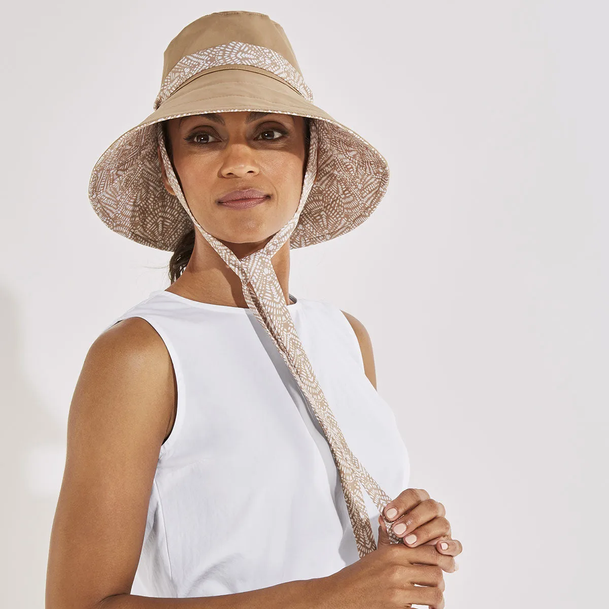 Kristen Sateen Bucket Hat