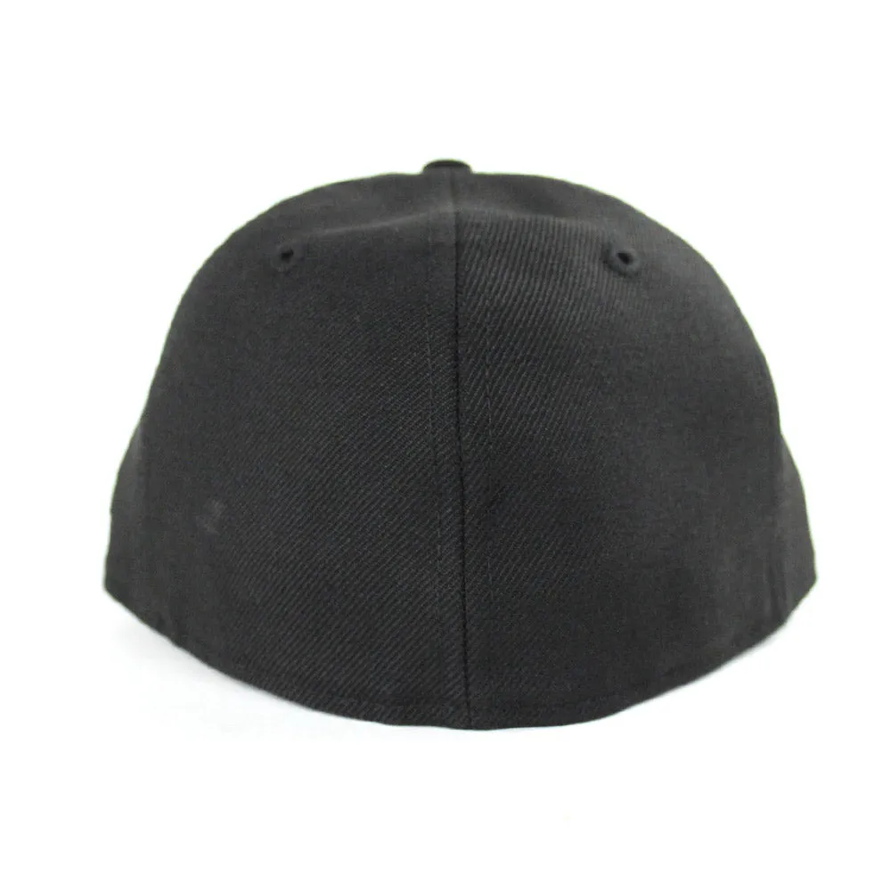 LA Script New Era 59Fifty Hat (LA Lakers Color Way Gray Under Brim)