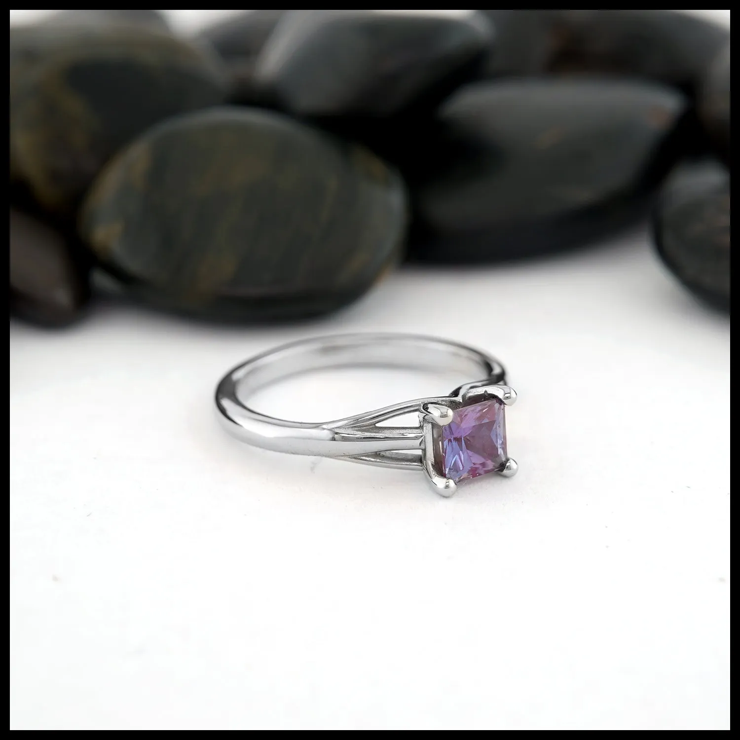 Lab Alexandrite Ring