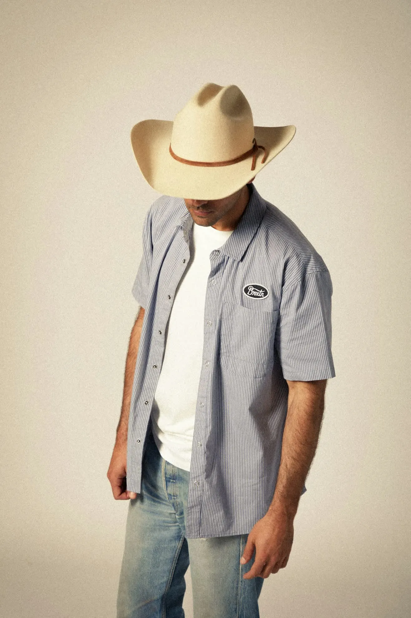 Laredo Cowboy Hat - Bone