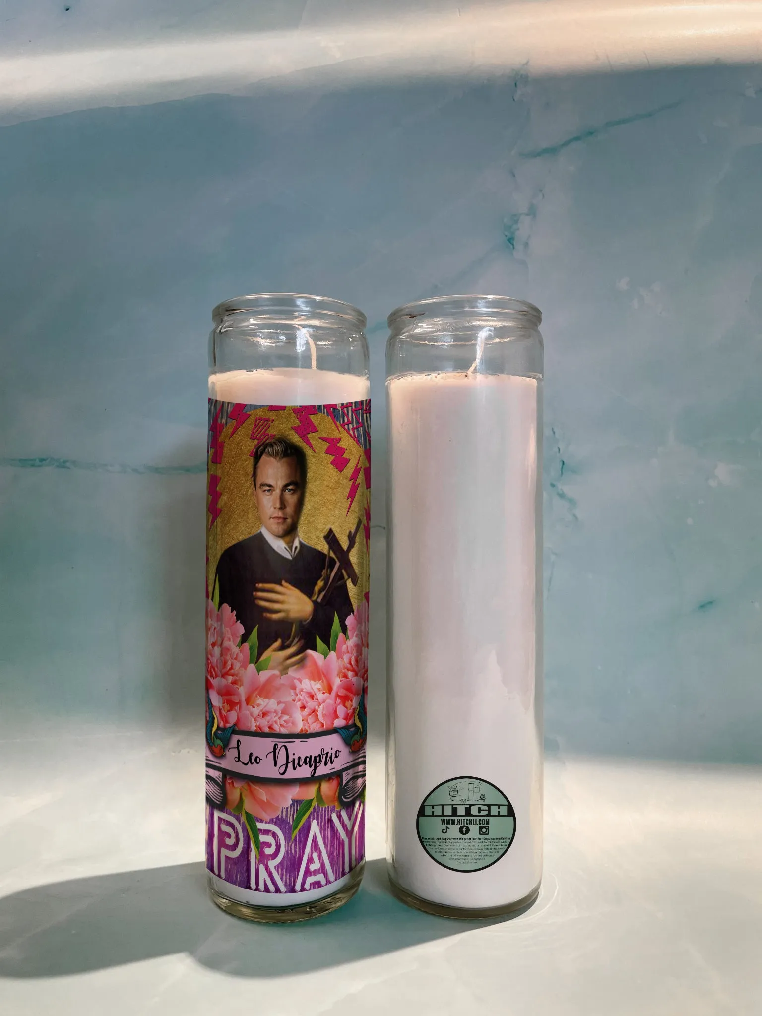 Leonardo DiCaprio Original Prayer Candle