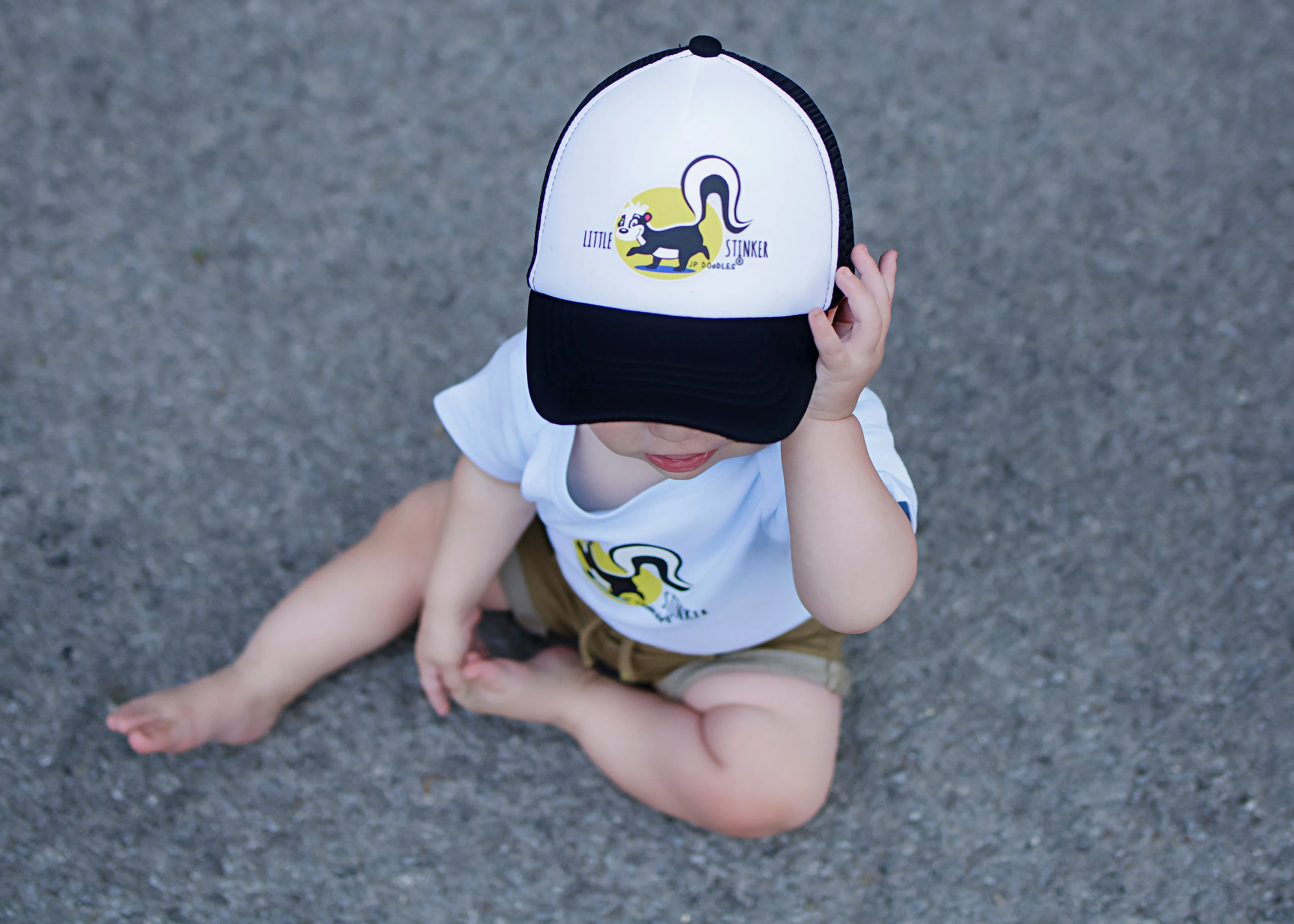 Little Stinker Kids Trucker Hat