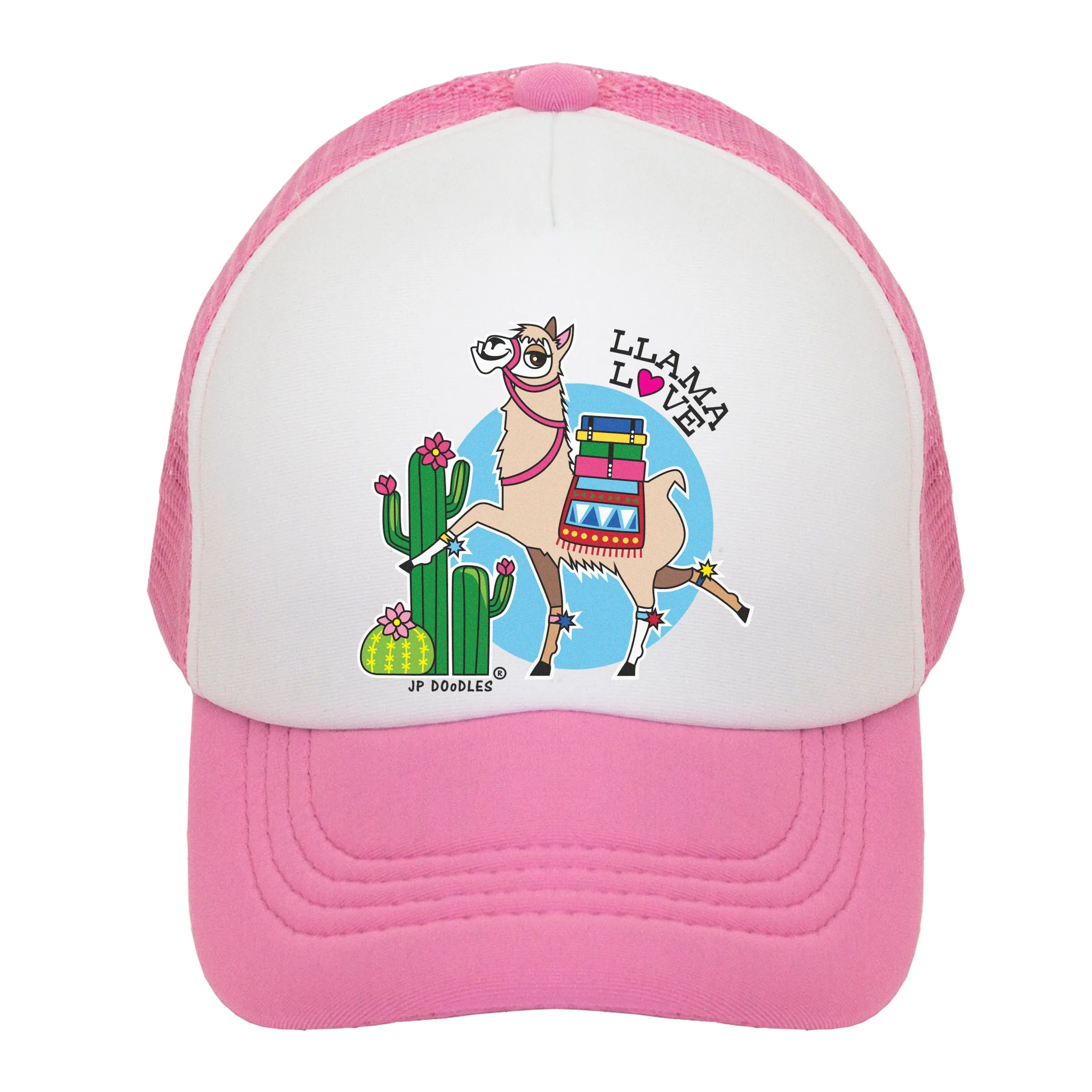 Llama Love Kids Trucker Hat