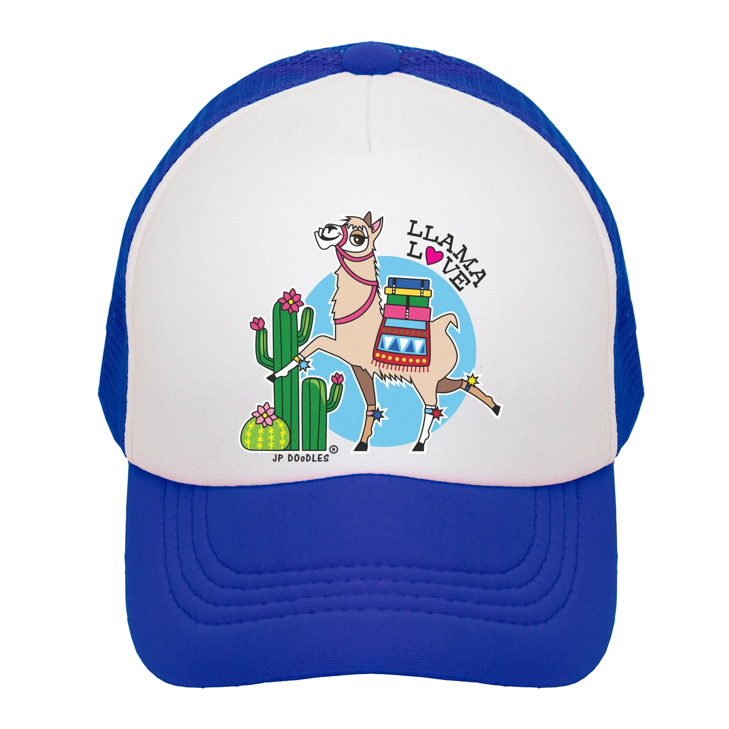 Llama Love Kids Trucker Hat