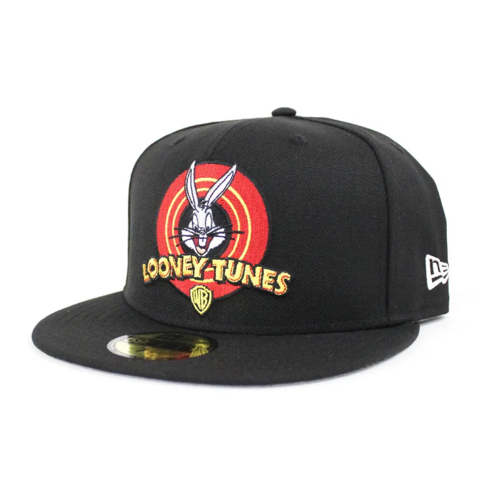 Looney Tunes New Era 59FIFTY Fitted Hat (Black Gray Under Brim)