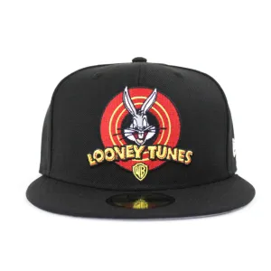 Looney Tunes New Era 59FIFTY Fitted Hat (Black Gray Under Brim)