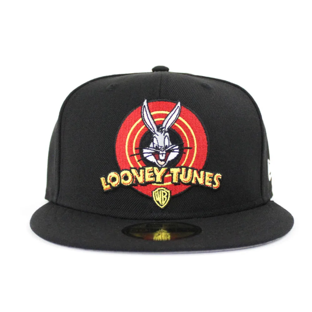 Looney Tunes New Era 59FIFTY Fitted Hat (Black Gray Under Brim)