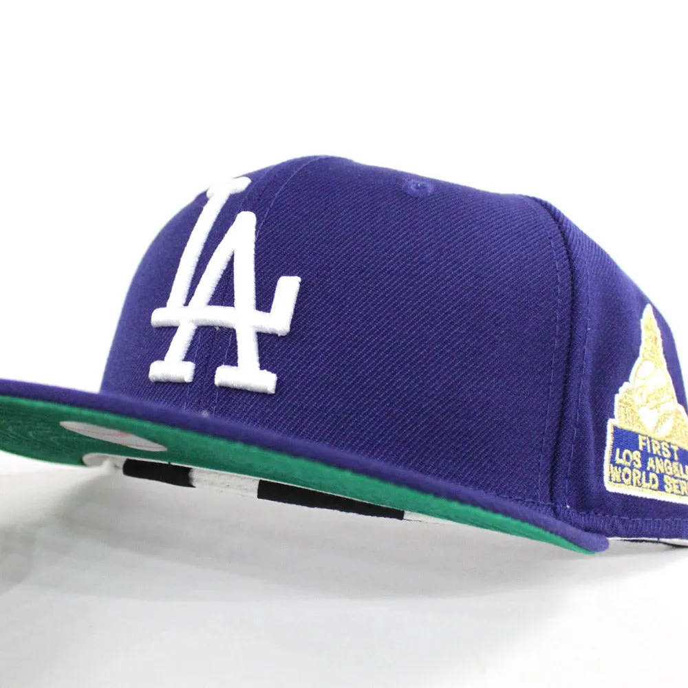 Los Angeles Dodgers 1959 World Series New Era 59Fifty Fitted Hat (Green Under Brim)