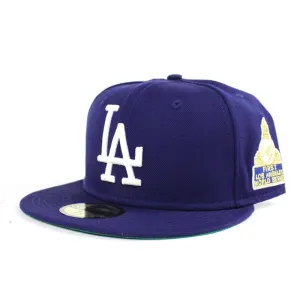 Los Angeles Dodgers 1959 World Series New Era 59Fifty Fitted Hat (Green Under Brim)