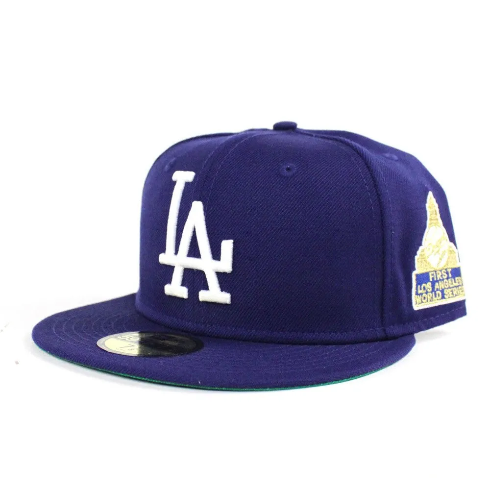 Los Angeles Dodgers 1959 World Series New Era 59Fifty Fitted Hat (Green Under Brim)