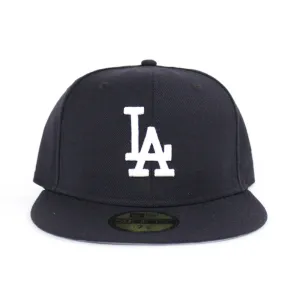 Los Angeles Dodgers New Era 59Fifty Fitted Hat (Navy Gray Under Brim)