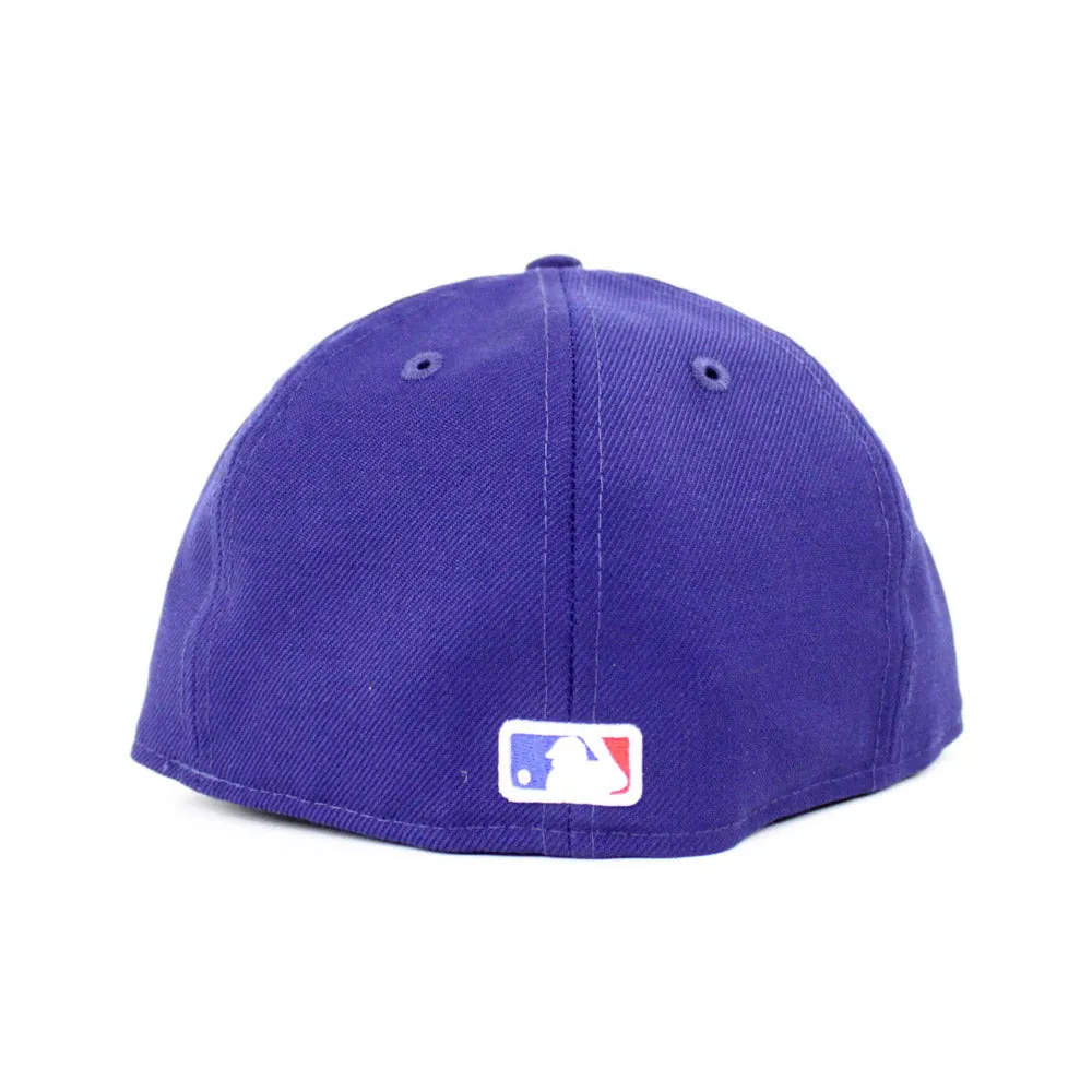 Los Doyers New Era 59Fifty Fitted Hat (Blue Gray Under Brim)