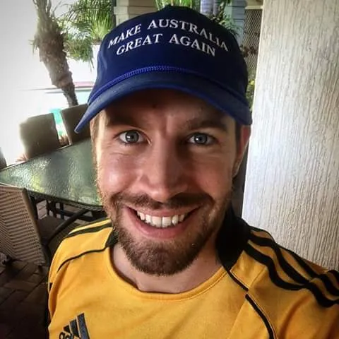 MAKE AUSTRALIA GREAT AGAIN - Blue Hat (Sold Out But Bulk Orders Available, Contact maketheunitedstatesgreatagain@gmail.com)