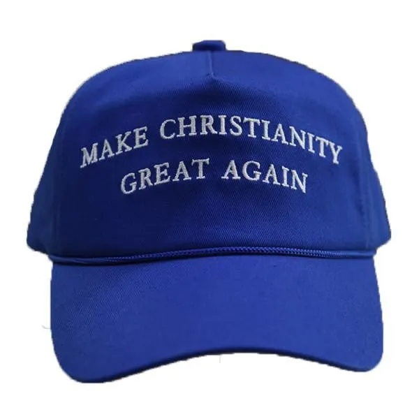 MAKE CHRISTIANITY GREAT AGAIN - Blue Hat (Free US Shipping)