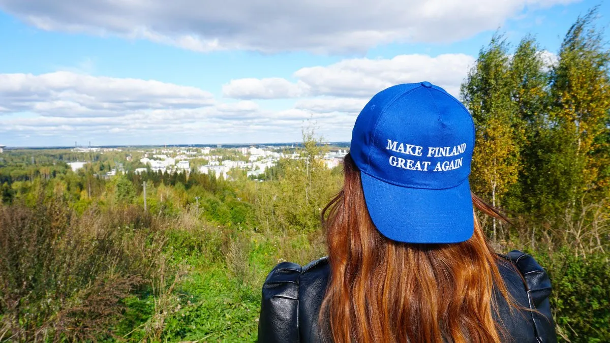 MAKE FINLAND GREAT AGAIN (Sold Out But Bulk Orders Available, Contact maketheunitedstatesgreatagain@gmail.com)