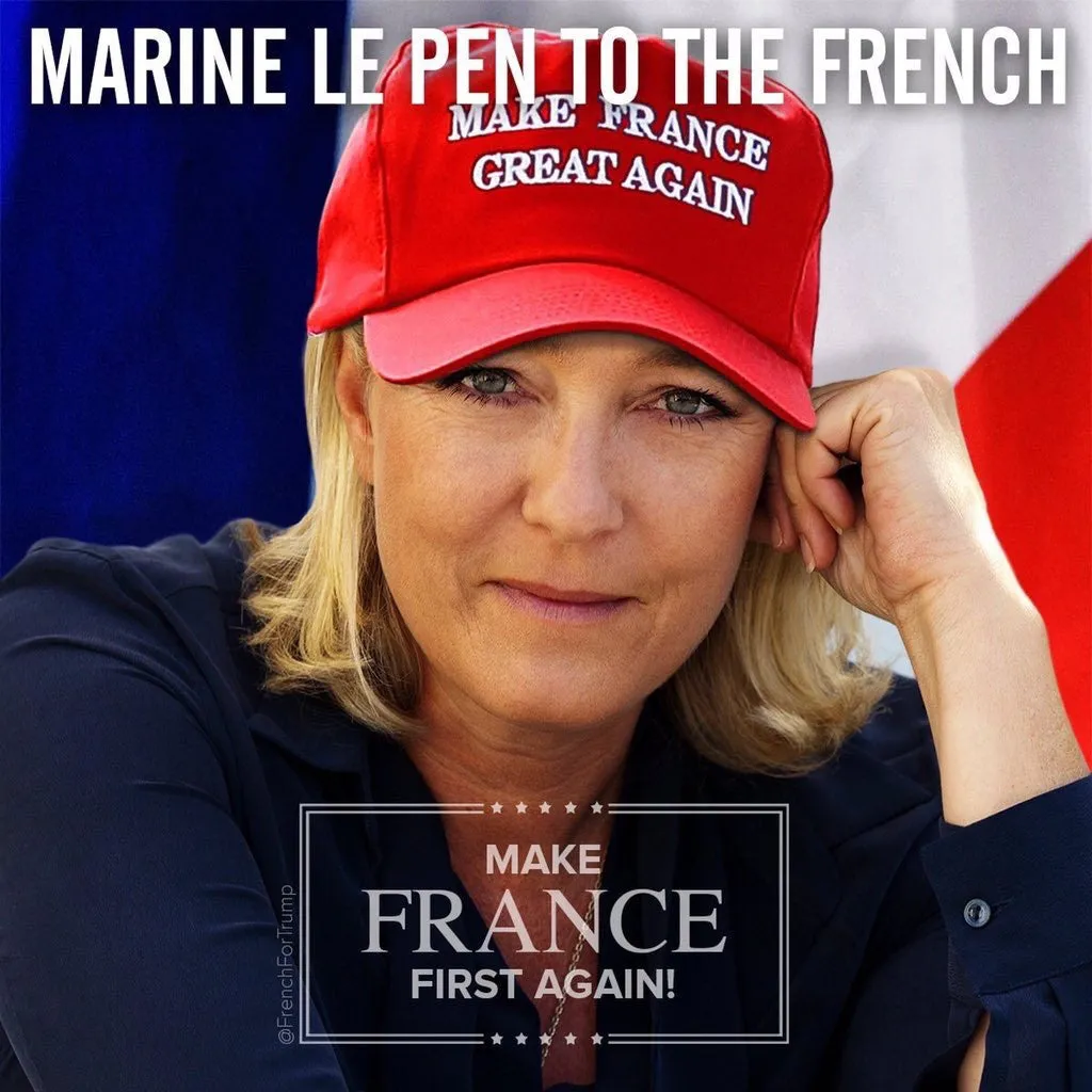 MAKE FRANCE GREAT AGAIN (Sold Out But Bulk Orders Available, Contact maketheunitedstatesgreatagain@gmail.com)