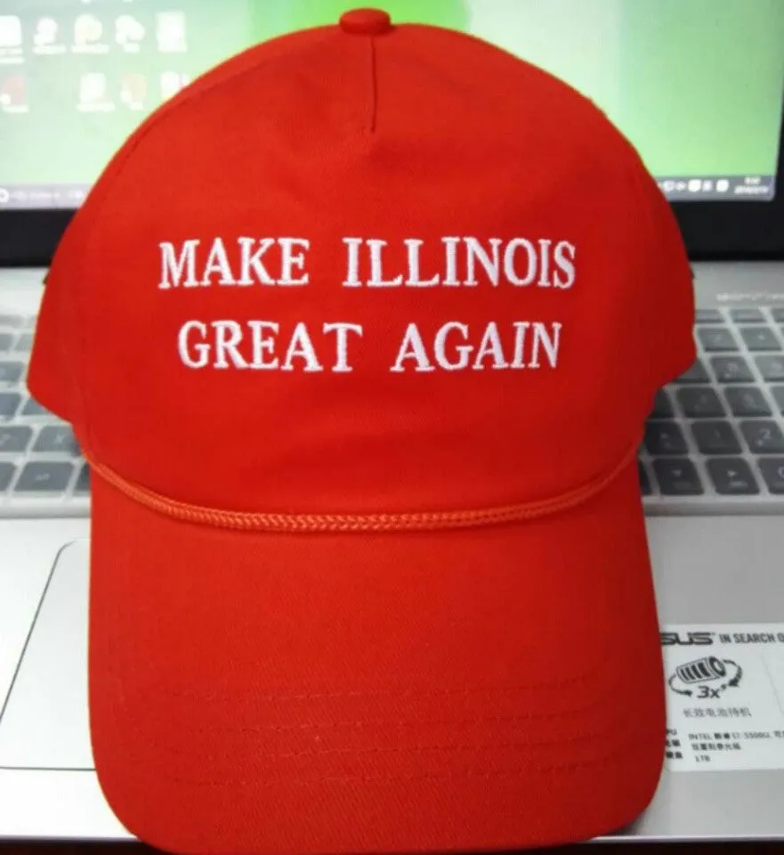 MAKE ILLINOIS GREAT AGAIN (Sold Out But Bulk Orders Available, Contact maketheunitedstatesgreatagain@gmail.com)