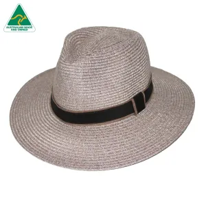 Mario Flexibraid® Fedora - Mixed Taupe