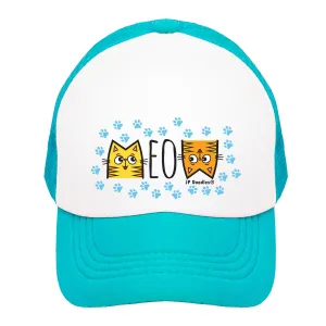 Meow Kitty Kids Trucker Hat