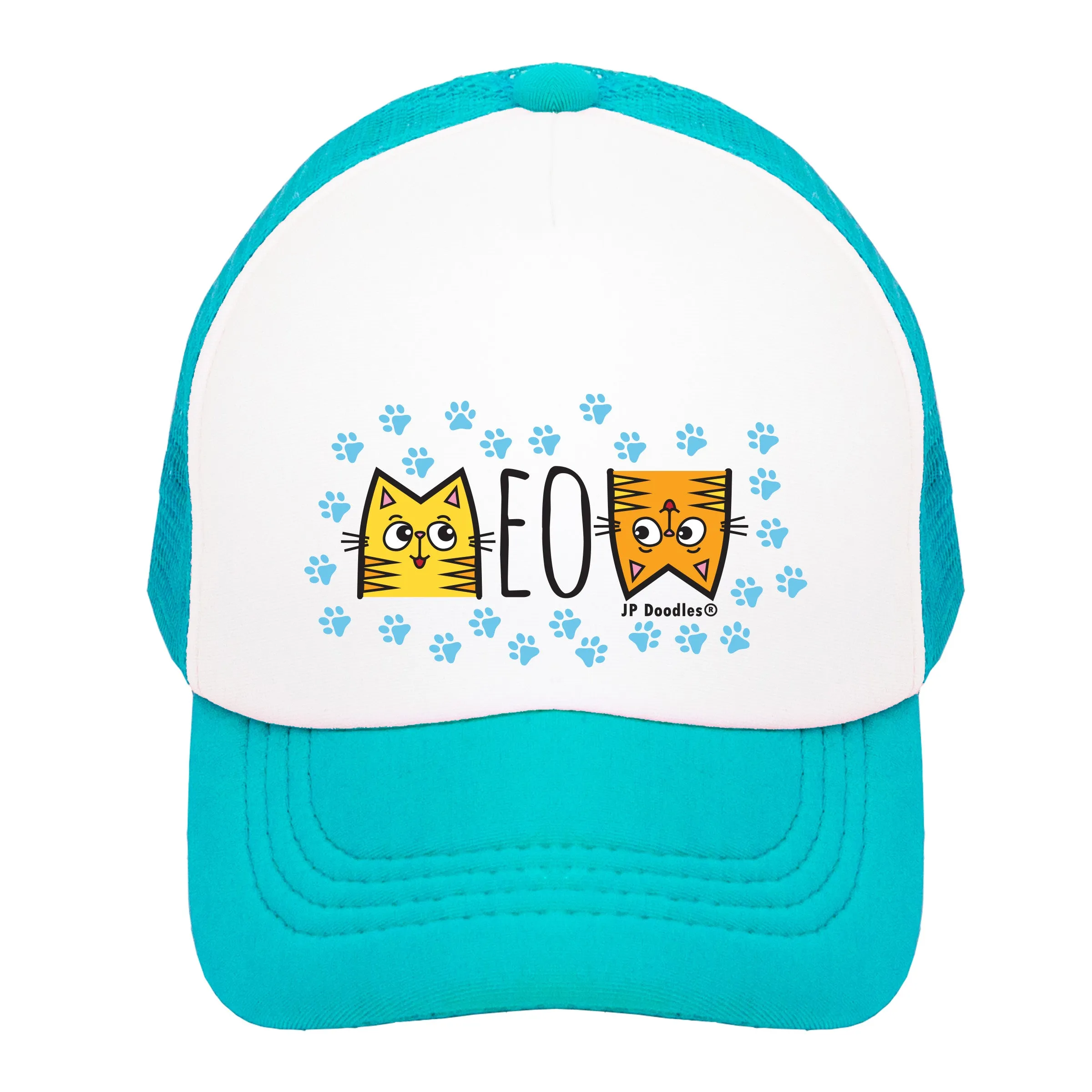 Meow Kitty Kids Trucker Hat