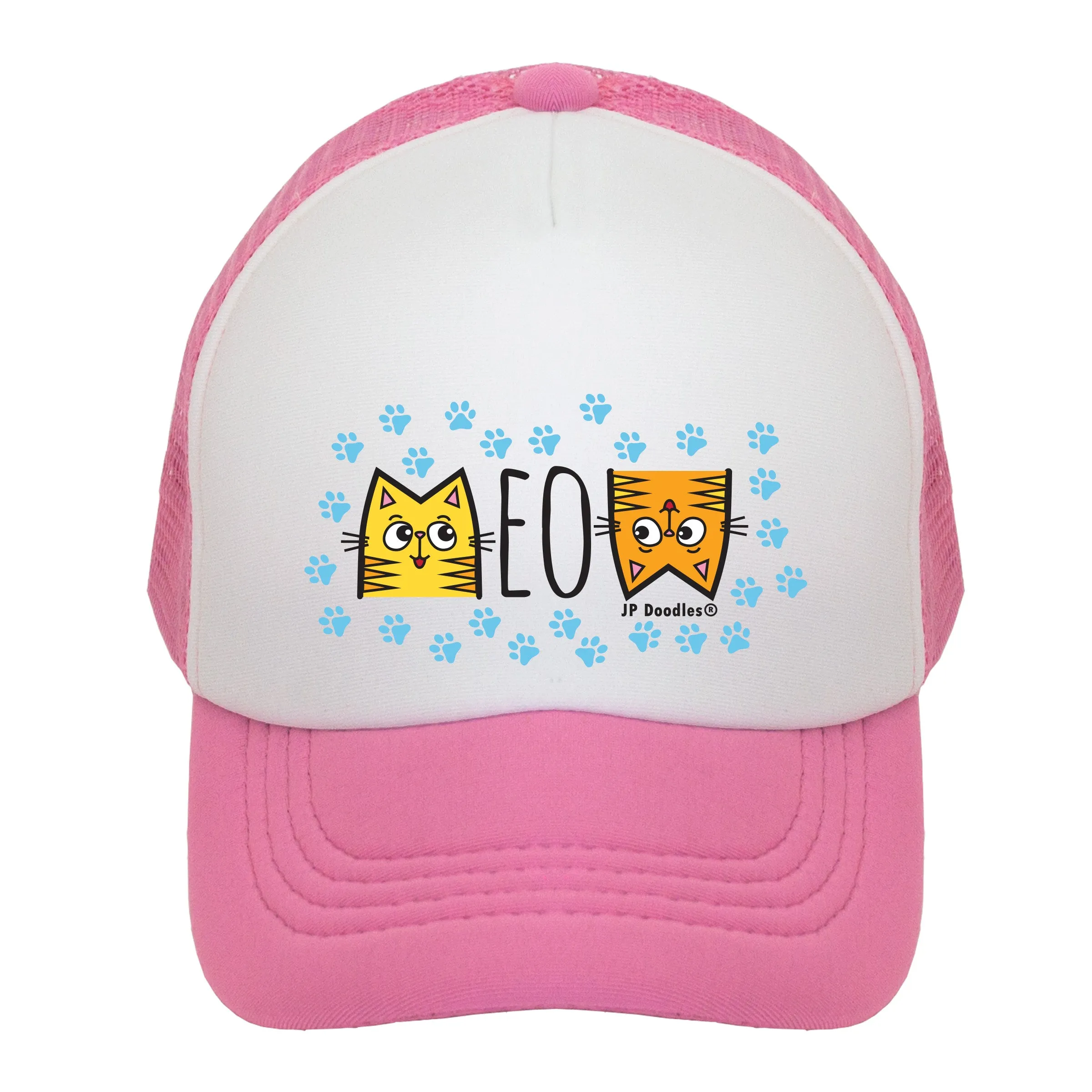 Meow Kitty Kids Trucker Hat